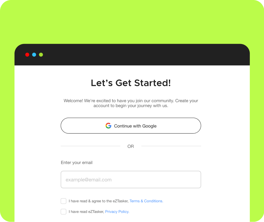 Sign Up